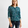 Dames Cecil | Cecil Print Blouse Deep Lake Green 344154 34926