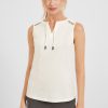 Dames Cecil | Cecil Uni Top Vanilla White 320057 13474