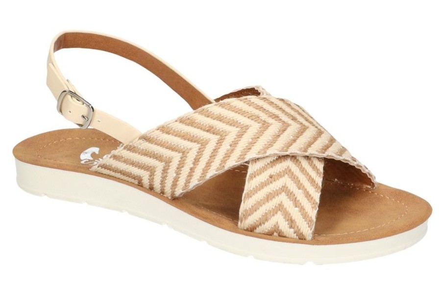 Dames Comforta | Super Cracks Sandal Beige 701301 23