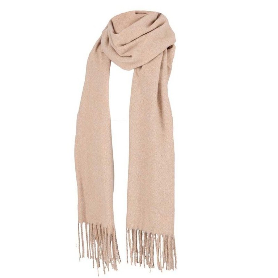 Dames Sarlini | Sarlini Zachte Sjaal Camel Melange 000431-00069