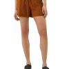 Dames S.Oliver | Qs Short Brown 2134646 8753