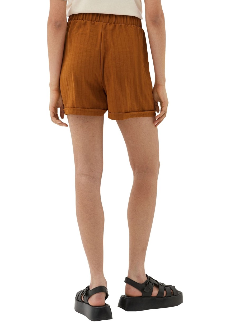 Dames S.Oliver | Qs Short Brown 2134646 8753