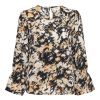 Dames Jacqueline de Yong | Jdy Print Blouse Black Blurred Flower 15308687