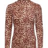 Dames Jacqueline de Yong | Jdy Print Shirt Col Sandshell 15275326