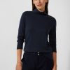 Dames Street One | Street One Shirt Col Deep Blue 320439 11238