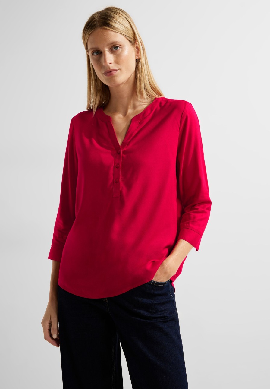 Dames Cecil | Cecil Blouse Casual Red 344199 14935