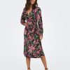 Dames Jacqueline de Yong | Jdy Wikkel Print Jurk Peat Multicolor 15306182