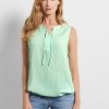 Dames Cecil | Cecil Print Top Fresh Salvia Green 343978 24851
