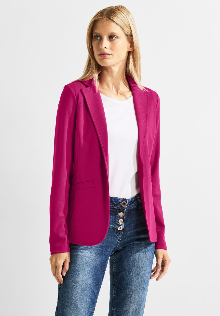 Dames Cecil | Cecil Jersey Blazer Cool Pink 211910 15095