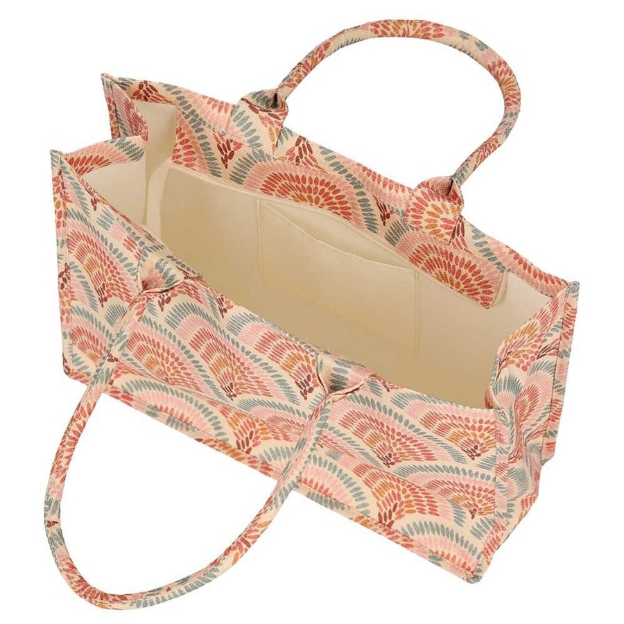 Dames Sarlini | Sarlini Print Strand Tas Earth 000460-00024