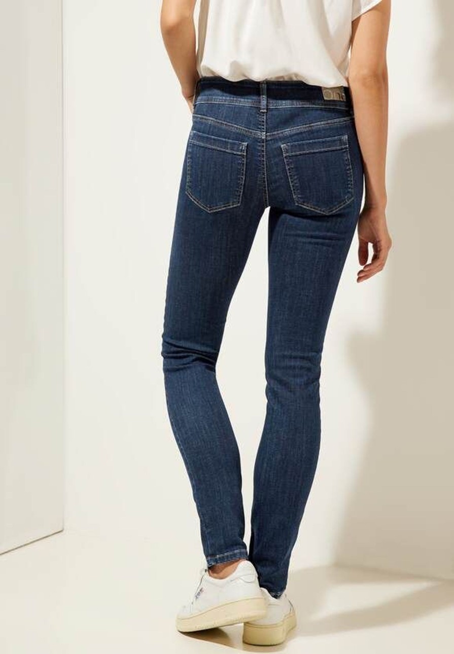 Dames Street One | Street One Denim York Deep Indigo 376534 15107