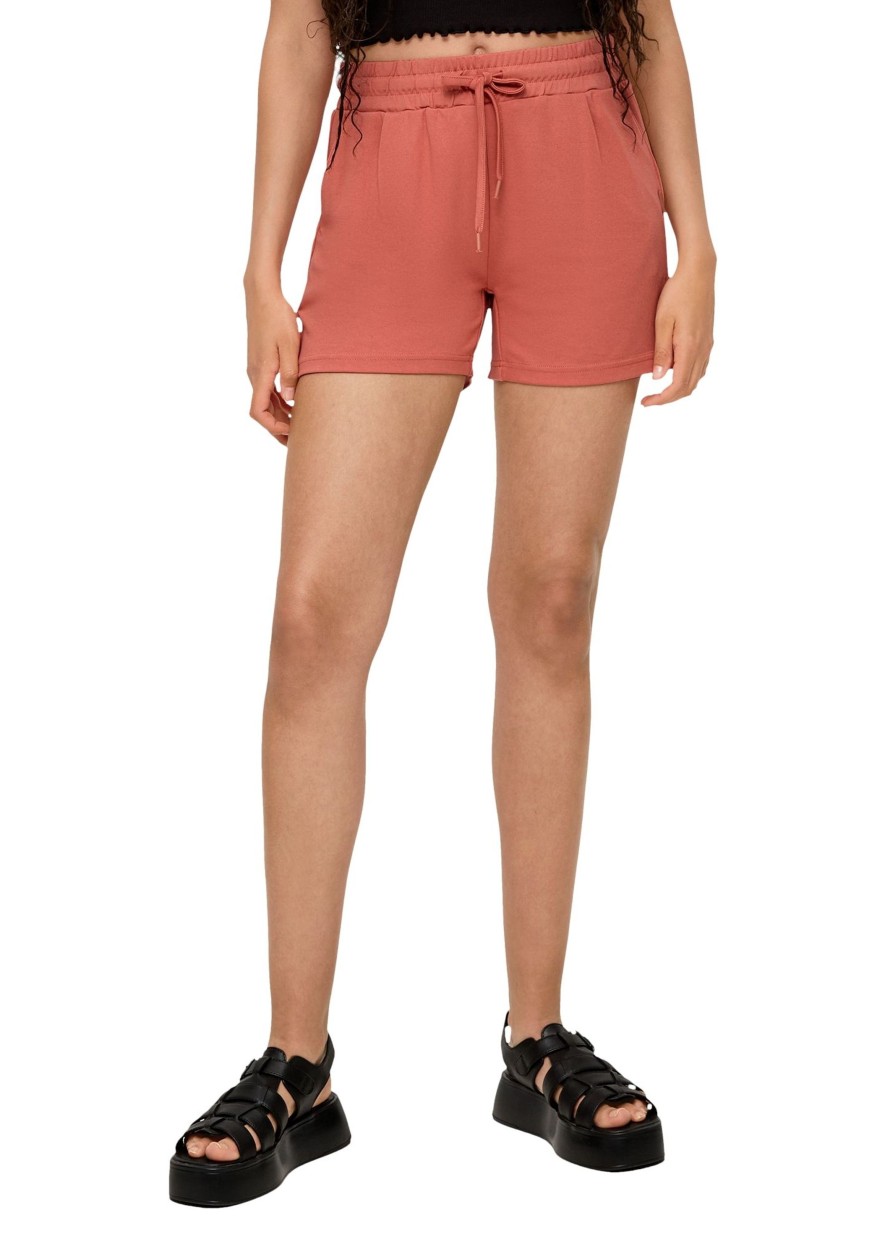 Dames S.Oliver | Qs Sweat Short Orange 2131211 2069