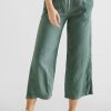 Dames Street One | Street One Linnen Broek Leafy Green 376152 14518