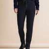 Dames Street One | Street One Jersey Broek Deep Blue 377105 11238