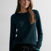 Dames Cecil | Cecil Brei Trui Strong Petrol Blue 302534 25326