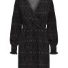 Dames Jacqueline de Yong | Jdy Print Jurk Zwart Graphic 15267378