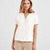Dames Cecil | Cecil Blouse Vanilla White 343893 13474