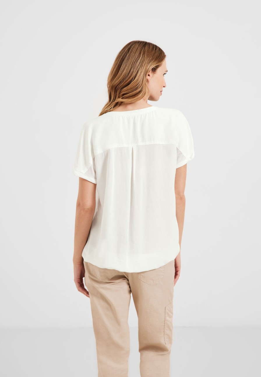 Dames Cecil | Cecil Blouse Vanilla White 343893 13474