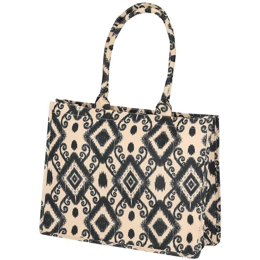 Dames Sarlini | Sarlini Print Strand Tas Nature 000460-00026