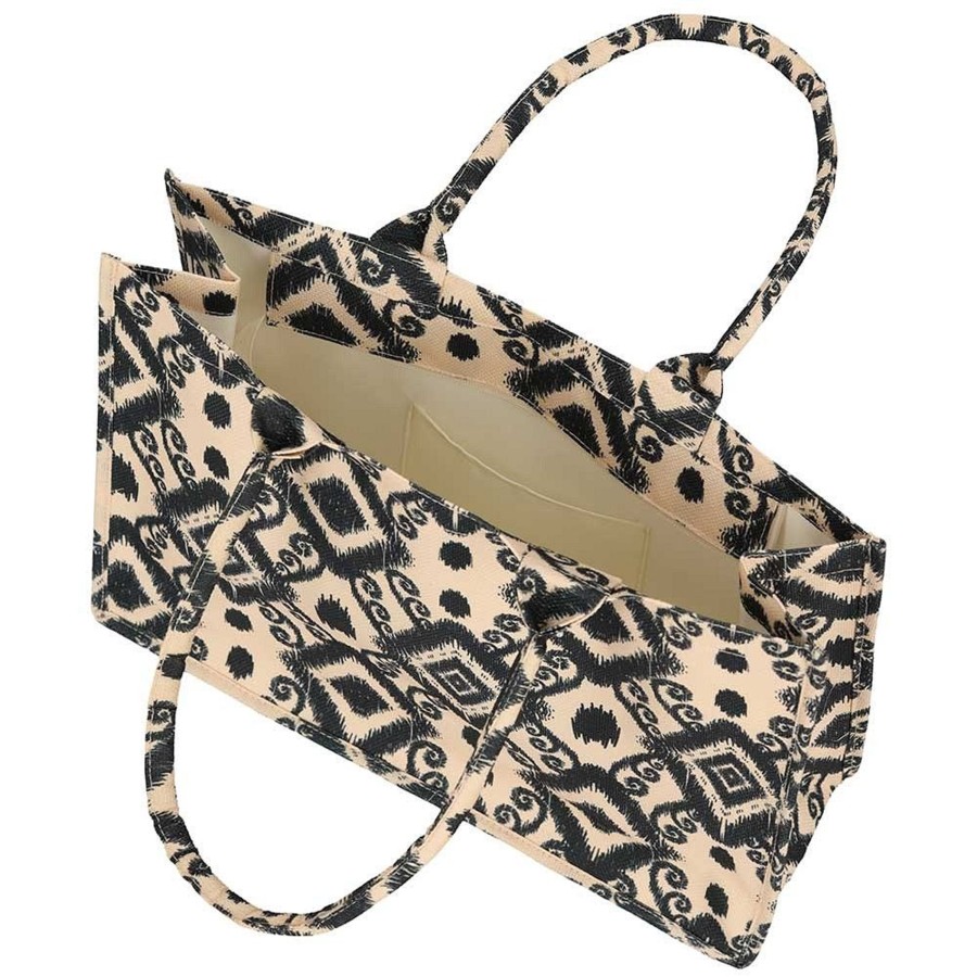 Dames Sarlini | Sarlini Print Strand Tas Nature 000460-00026