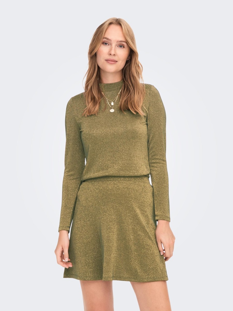 Dames Jacqueline de Yong | Jdy Glitter Colshirt Scarab 15272801