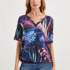 Dames Cecil | Cecil Print Blouse Carbon Grey 343970 32538