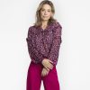 Dames Tramontana | Tramontana Print Blouse Reds C03-07-301