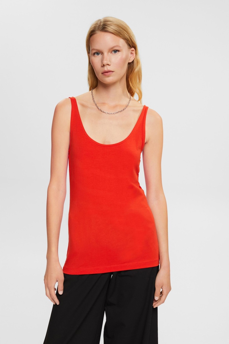 Dames Esprit | Esprit Basis Top Red 992Ee1K313 635