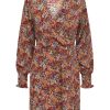 Dames Jacqueline de Yong | Jdy Print Jurk Zwart Multi Flower 15267378