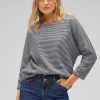 Dames Street One | Street One Sweatshirt Deep Blue 320425 21238