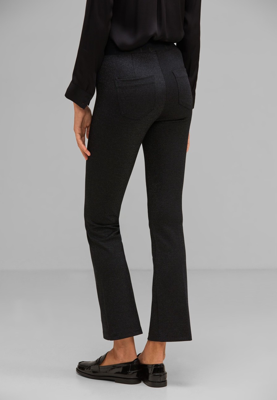 Dames Street One | Street One Shiny Broek Hope Black 377028 10001