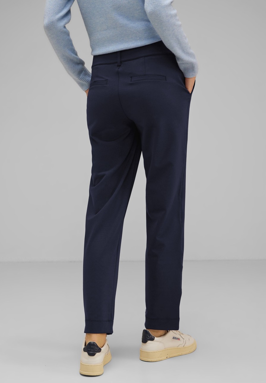 Dames Street One | Street One Travelbroek Deep Blue 376962 11238