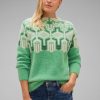 Dames Street One | Street One Zachte Noorse Trui Gentle Green 302485