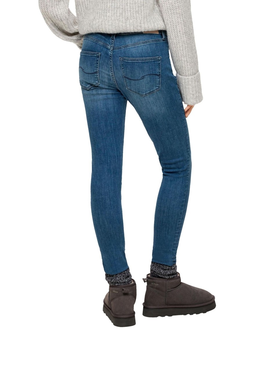 Dames S.Oliver | Qs By S. Oliver Denim Sadie Blue 2137868 56Z7