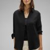 Dames Street One | Street One Mousseline Blouse Black 344232 10001