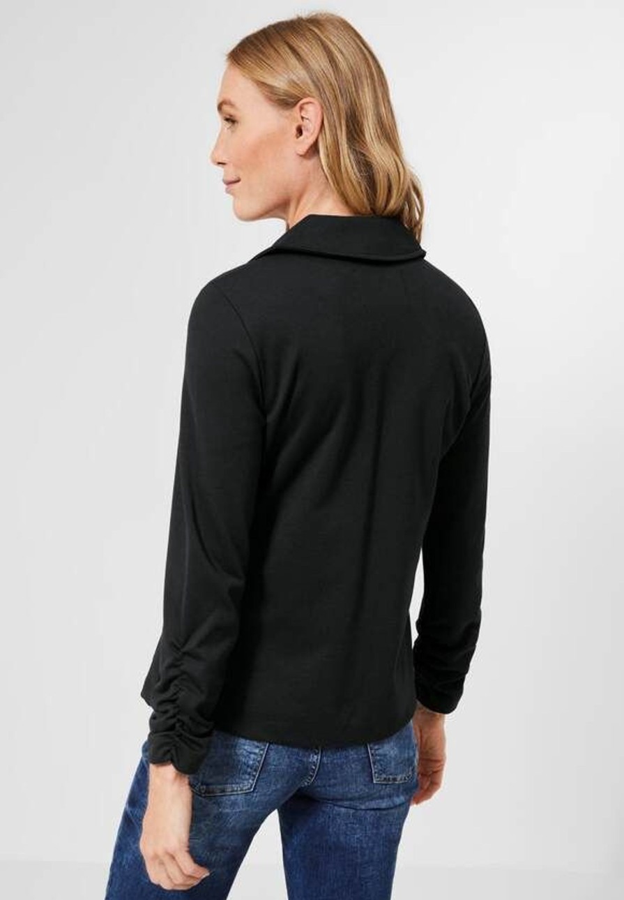 Dames Cecil | Cecil Sweat Blazer Black 211833 10001