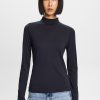 Dames Esprit | Esprit Shirt Col Navy 083Ee1K307 400