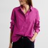 Dames Cecil | Cecil Katoenen Blouse Cool Pink 344156 15095