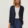 Dames Street One | Street One Knopen Vest Deep Blue 253621 11238