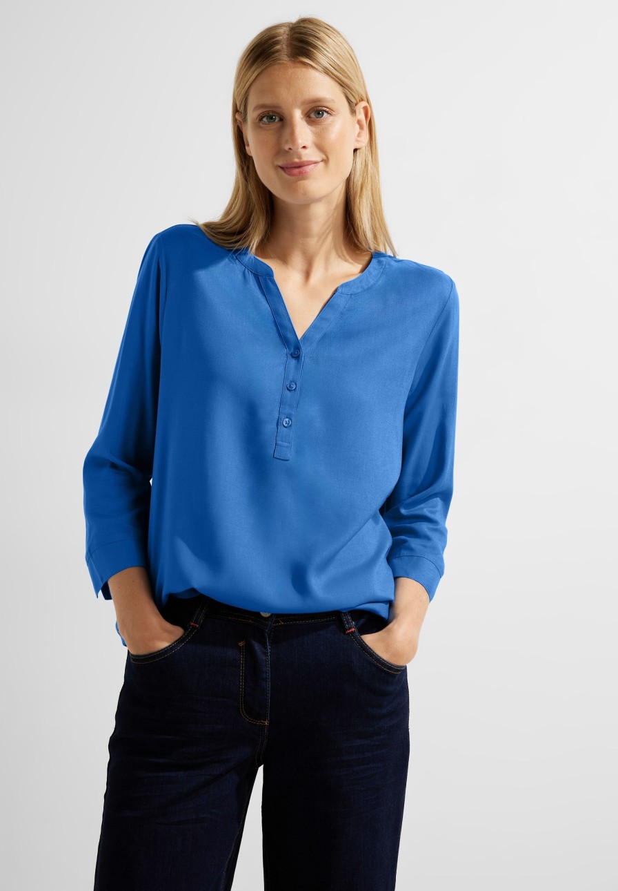 Dames Cecil | Cecil Blouse Dynamic Blue 344199 15094