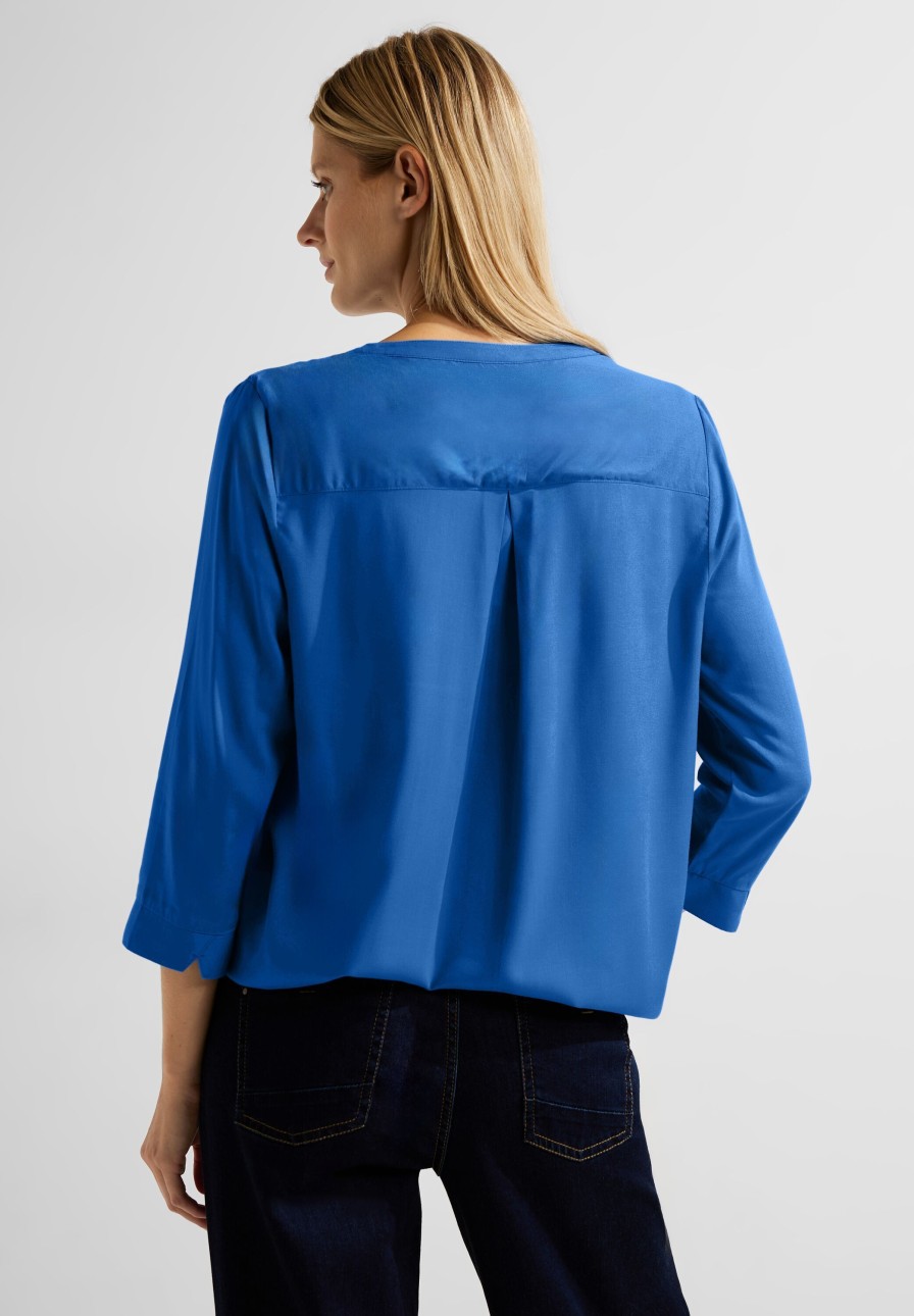 Dames Cecil | Cecil Blouse Dynamic Blue 344199 15094