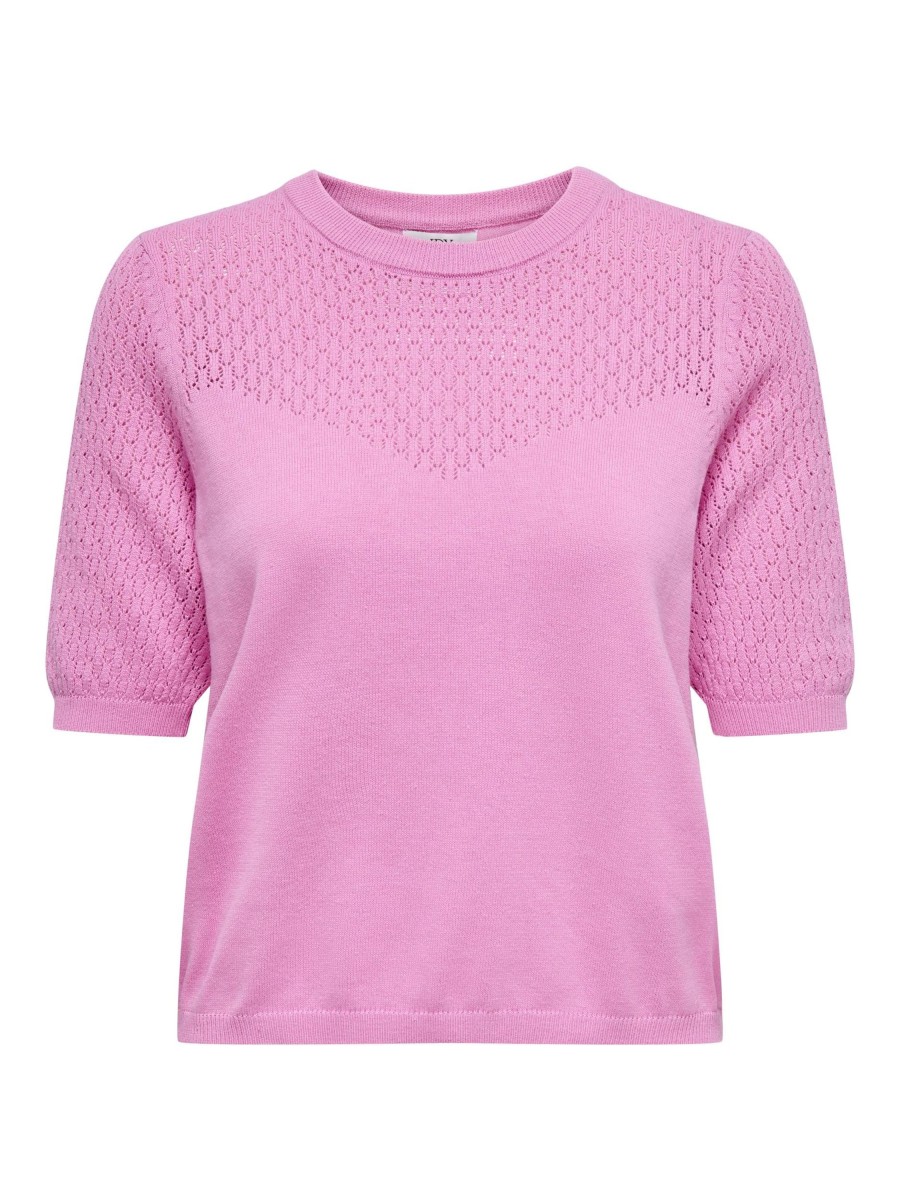 Dames Jacqueline de Yong | Jdy Brei Top Cyclamen Roze 15294210