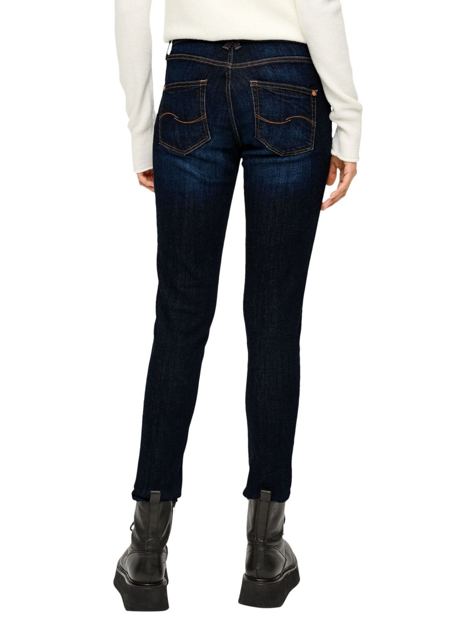 Dames S.Oliver | Qs By S. Oliver Denim Sadie Blue 2138523 59Z4