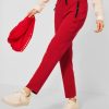 Dames Cecil | Cecil 7/8 Jersey Broek Vibrant Red 374967 13645